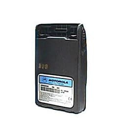 Detailní pohled zepředu na LiIon baterii Motorola PMNN4202 (JMNN4024) 1600 mAh s modrým štítkem a logem.